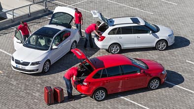 Skoda Fabia Combi, Rapid Spaceback, Octavia