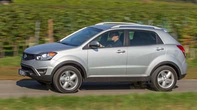 SsangYong Korando e-XDi 200, Seitenansicht
