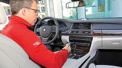 Diktierfunktion, BMW, Cockpit