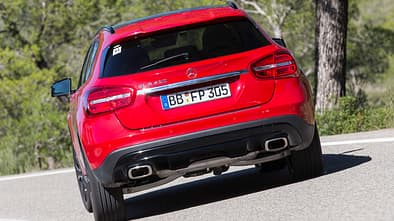Mercedes 250 GLA 4matic, Heckansicht