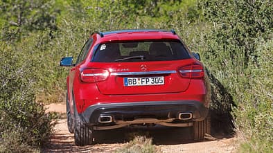 Mercedes 250 GLA 4matic, Heckansicht