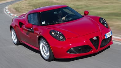 Alfa Romeo 4C, Frontansicht, Driften