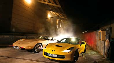 Corvette Stingray Coupé, Frontansicht