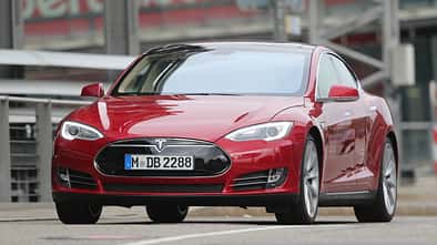 Tesla Model S, Frontansicht