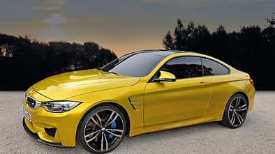 BMW M4 Coupé, Seitenansicht