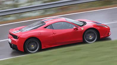 Ferrari 458 Speciale, Seitenansicht