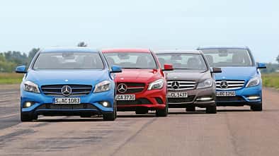 Mercedes-Modelle, Frontansicht