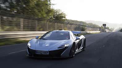 McLaren P1, Exterieur, Rekordfahrt