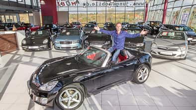 Opel GT 2.0 Turbo, Seitenansicht