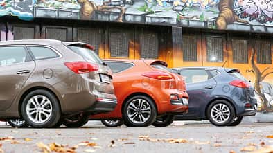 Kia Cee’d, Karosserievarianten, Heck