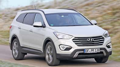 Hyundai Grand Santa Fe 2.2 CRDi 4WD, Frontansicht