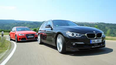 Audi RS4 Avant, Alpina B3 Biturbo Touring Allrad, Frontansicht