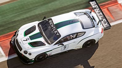 Bentley Continental  GT3, Draufsicht