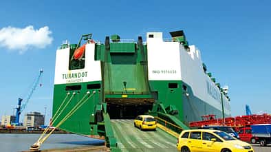 Autoterminal Bremerhaven, Taxidienst