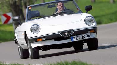 Alfa Romeo Spider , Frontansicht
