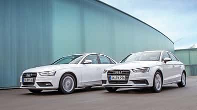 Audi A3 2.0 TDI, Audi A4 2.0 TDI, Frontansicht
