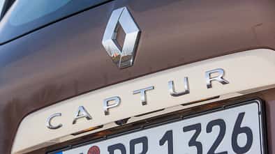 Renault Captur dCi 90, Schriftzug, Heck
