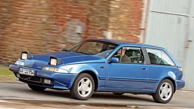 Volvo 480 S, Seitenansicht