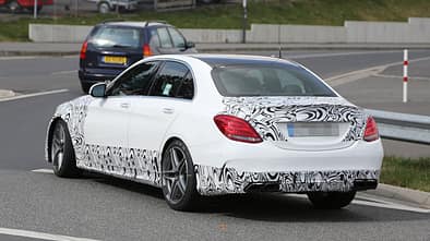 Erlkönig Mercedes C63 AMG