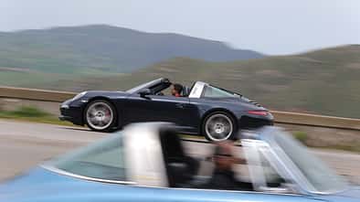 Porsche 911 Targa 4S, Seitenansicht