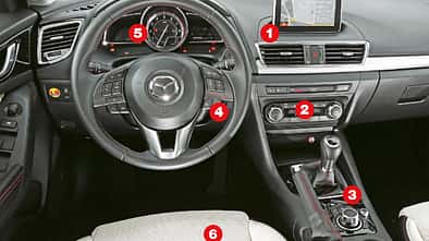 Mazda 3, Cockpit