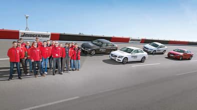 Audi A4 1.8 TFSI, BMW 320i, Mercedes C 200, Volvo S60 T4, Teilnehmer
