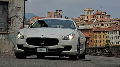 Maserati Quattroporte Diesel, Frontansicht