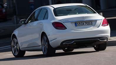 Mercedes C 200, Heckansicht