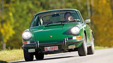 Porsche 911 T 2.4, Frontansicht