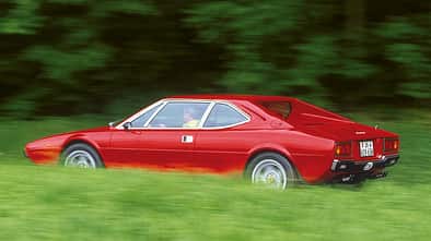Ferrari 308 GT4, Seitenansicht