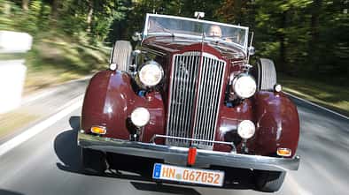 Packard 120 Convertible, Frontansicht