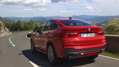 BMW X4 xDrive 35i, Heckansicht