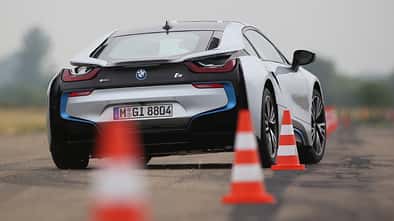 BMW i8, Heckansicht