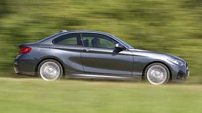 BMW 220d, Seitenansicht
