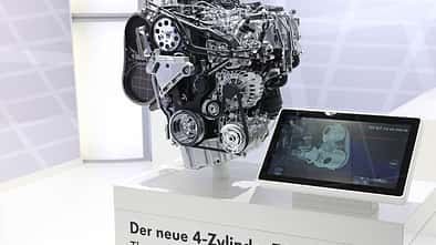 Motor Vierzylinder-Biturbo-Diesel VW