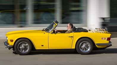 Triumph TR 6, Seitenansicht