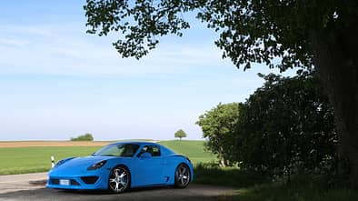 Studiotorino-Porsche Moncenisio, Seitenansicht