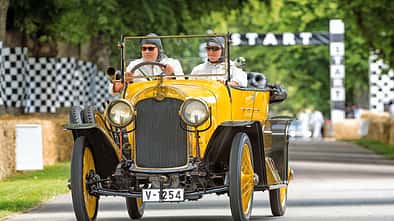 Audi Typ C Alpensieger, Goodwood, Frontansicht