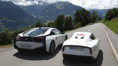 BMW i8, VW XL1, Heckansicht