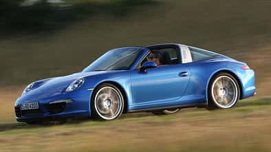 Porsche 911 Targa 4S, Seitenansicht
