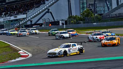 Mercedes SLS - Rowe Racing  -VLN Nürburgring - 7. Lauf - 23. August 2014
