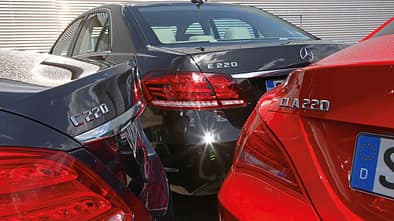 Mercedes CLA 220 CDI, Mercedes C 220 Bluetec, Mercedes E 220 Bluetec