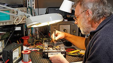 Autoradio-Kassettendecks, Reparatur, Kassettenteil