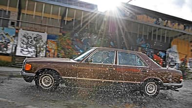 Mercedes-Benz 280 SE, Seitenansicht