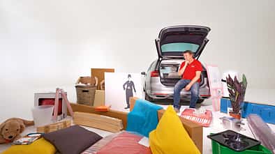 VW Passat, Raumangebot, Beladung