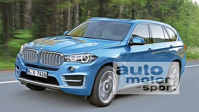 BMW X7, Frontansicht