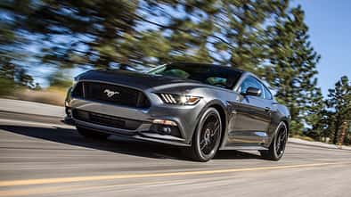 Ford Mustang 5.0 V8, Frontansicht