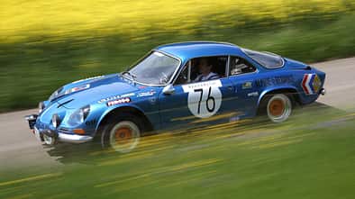 Renault Alpine A110, Seitenansicht