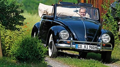 VW 1200 Cabrio, Frontansicht