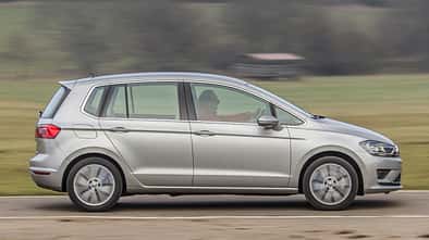 VW Golf Sportsvan 2.0 TDI, Seitenansicht